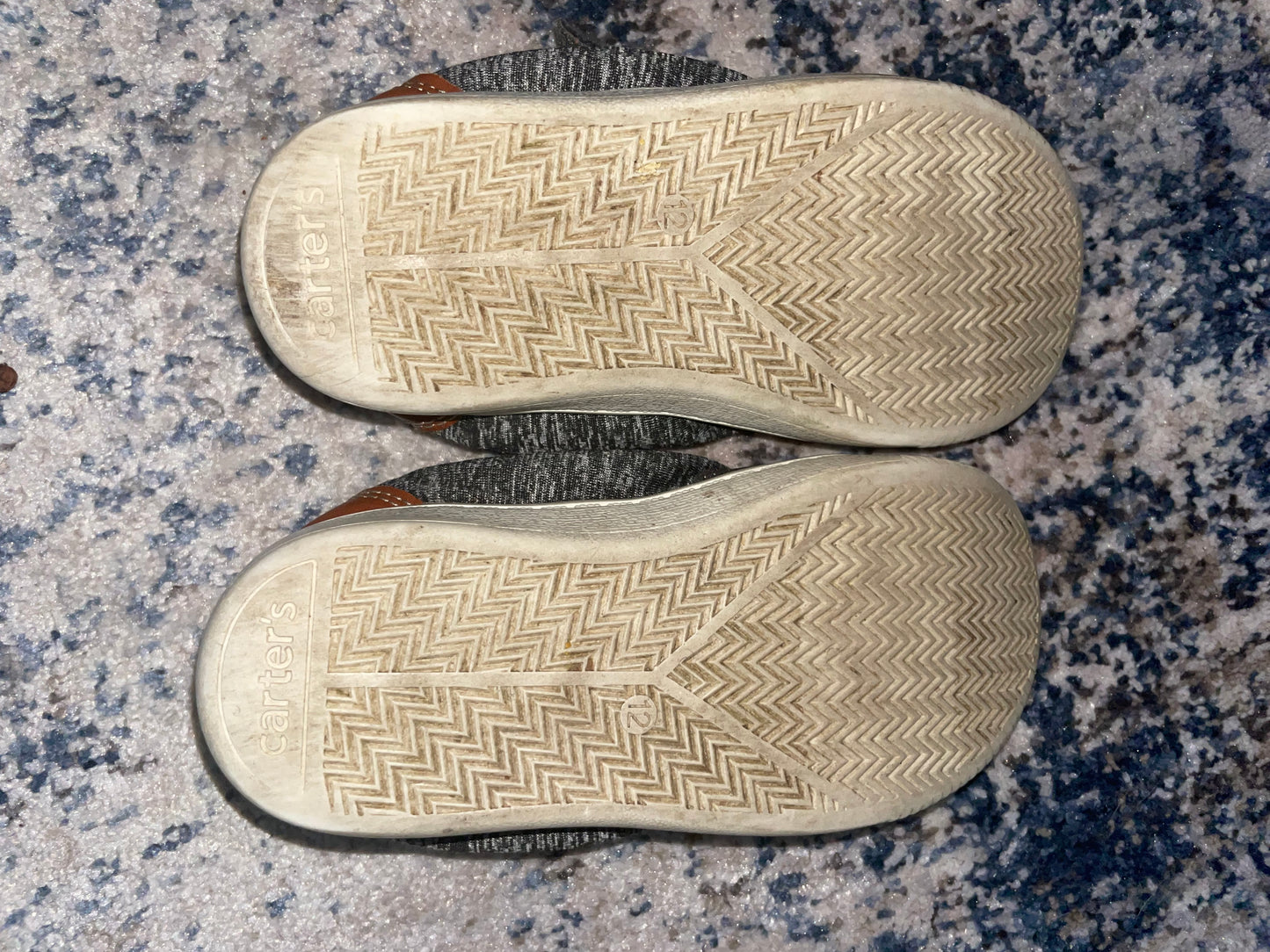 Boys 12 sneakers grey *final sale