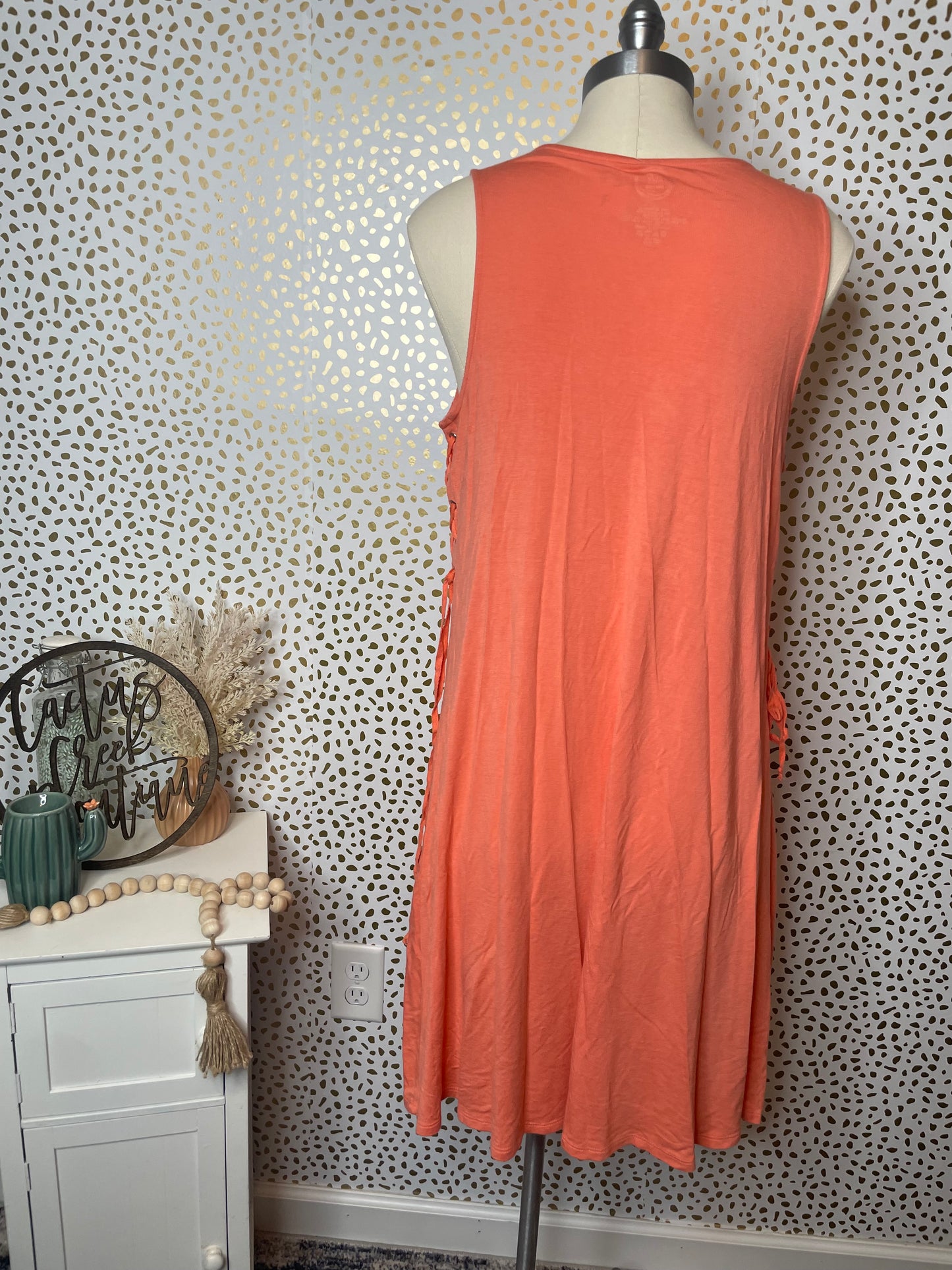 Maurices Coral Dress Large *FINAL SALE*