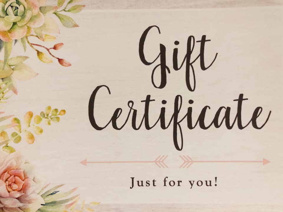 Cactus Creek Boutique Gift Certificate