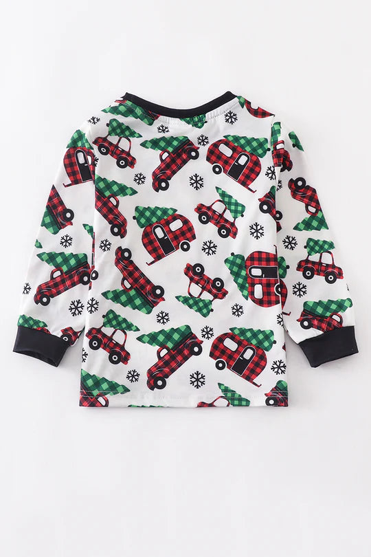 Christmas Truck Long Sleeve Unisex
