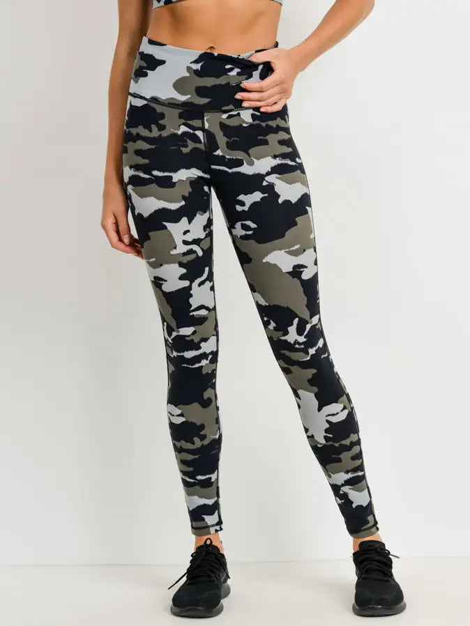 Jungle Camo Highwaist Leggings