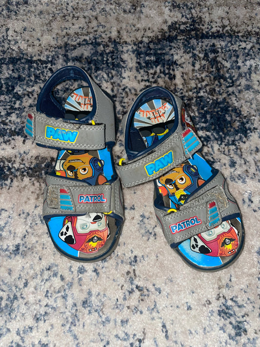 Boys sandals pawpatrol 11 *final sale