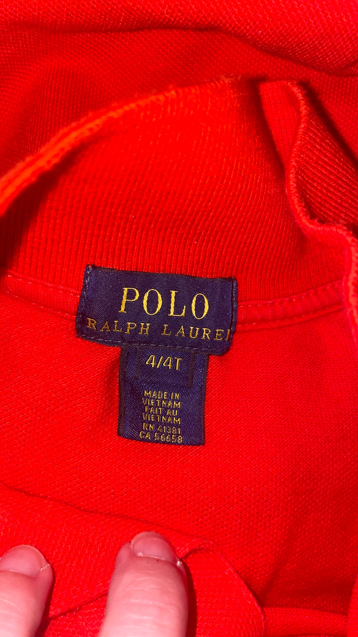 Boys polo size size 4t *final sale*