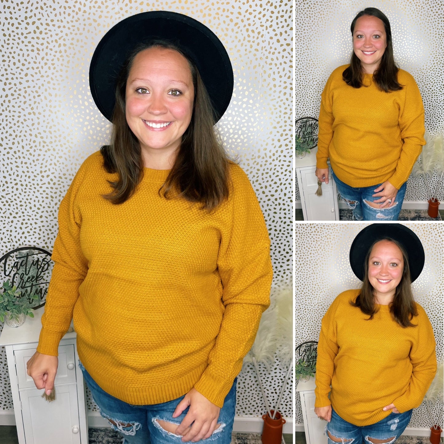 Basic Sweater Mustard