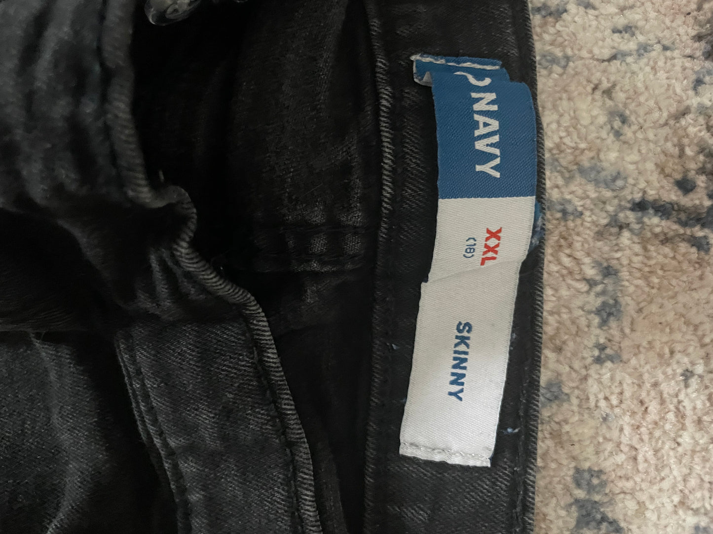 Kids Black pants old navy 18 *final sale