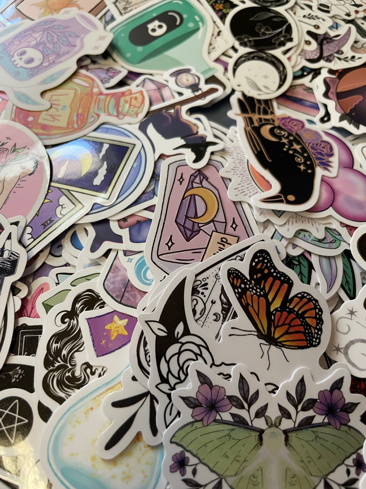 Witchy boho aesthetic stickers