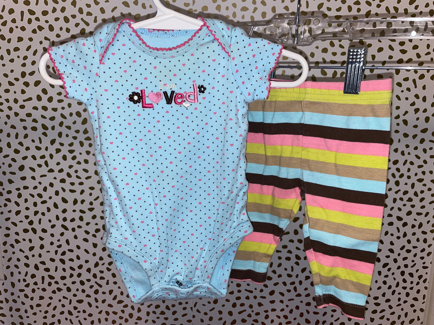 Girls 2pc set 0-3m *final sale*