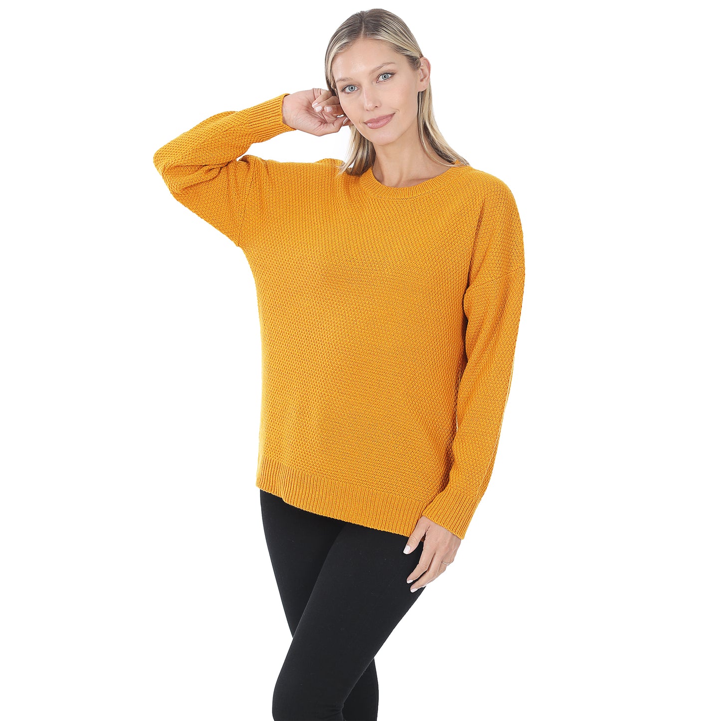 Basic Sweater Mustard