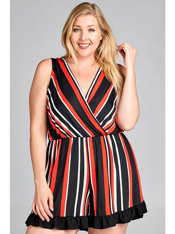 Striped Romper Queen