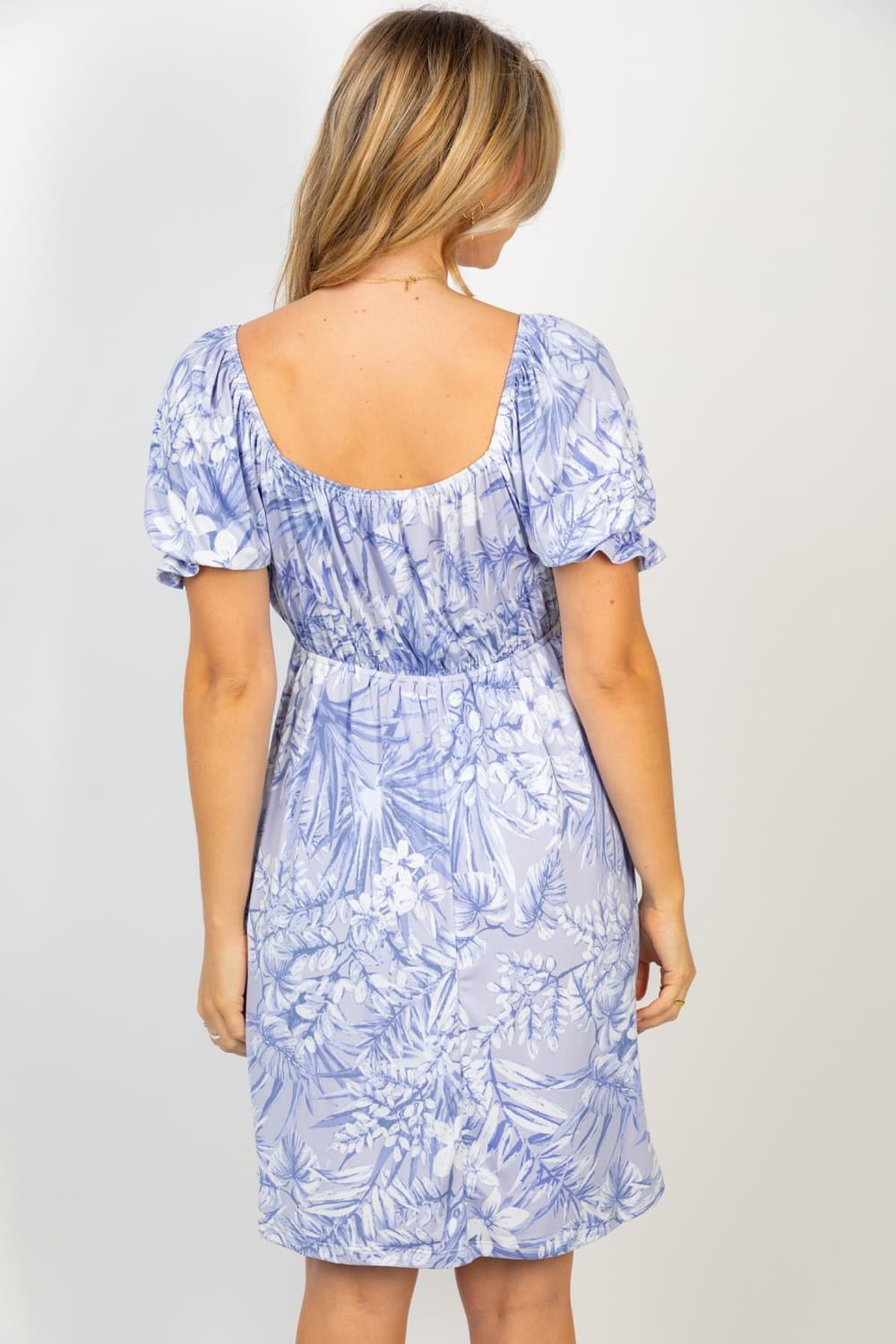 Tropical Lavender Dress